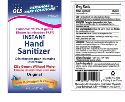Instant Hand Sanitizer Original (702021  Hand Sanitizer Orig 237ml)